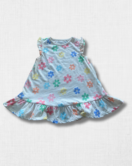 Vestido Estampado de Flores - Garanimals (12M)