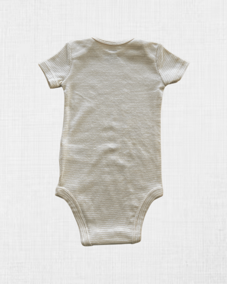 Body de Manga Corta con Rayas - Carter's (6M)