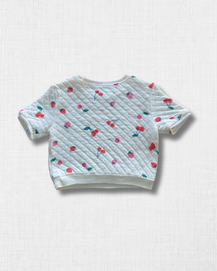 Blusa Acolchada con Estampado de Frutas - Carter's (24M)