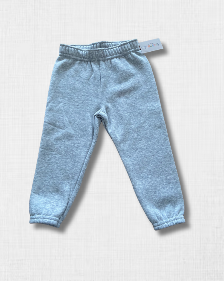 Pantalones Básicos de Felpa Gris para pijama - Garanimals (18M)