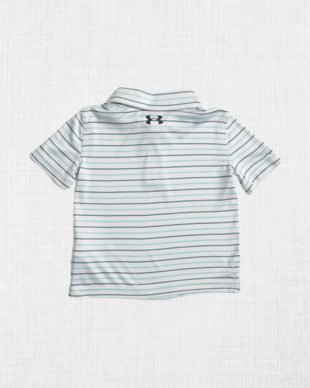 Camiseta Polo de Golf Rayada Under Armour (2A)