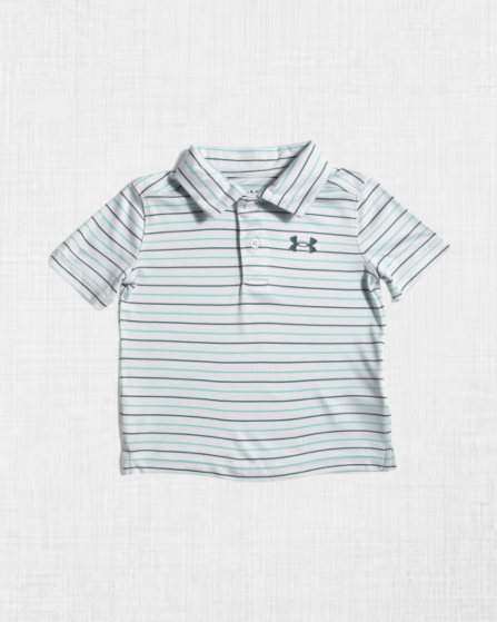 Camiseta Polo de Golf Rayada Under Armour (2A)