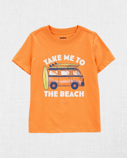 Camiseta "Take Me To The Beach" de OshKosh (2A)