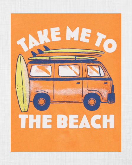 Camiseta "Take Me To The Beach" de OshKosh (2A)