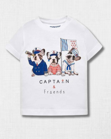 Camiseta "Capitán y Amigos" de Mayoral (18M)